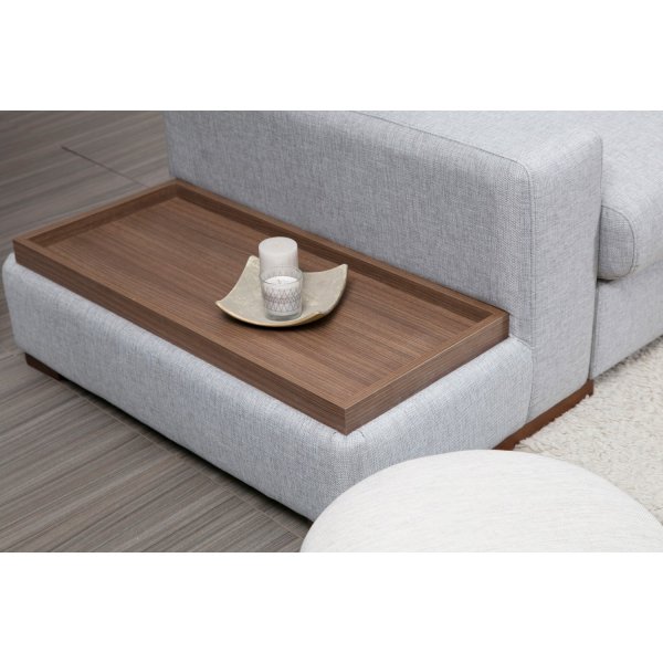 Loom Diwansofa - Hellgrau Loom Diwansofa - Hellgrau