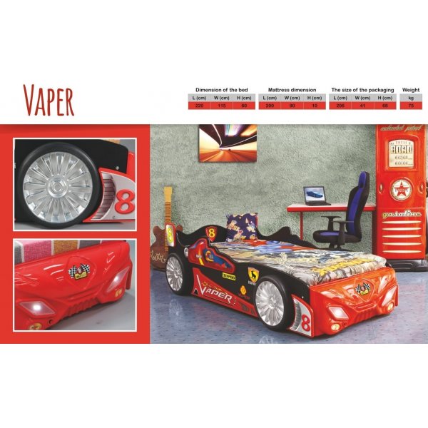 Vaper Kinderbett - 90x200 cm