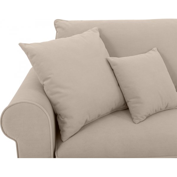 Zoya 3-Sitzer Schlafsofa - Beige