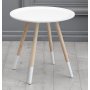 Oslo Lampentisch - Wei / helle Eiche