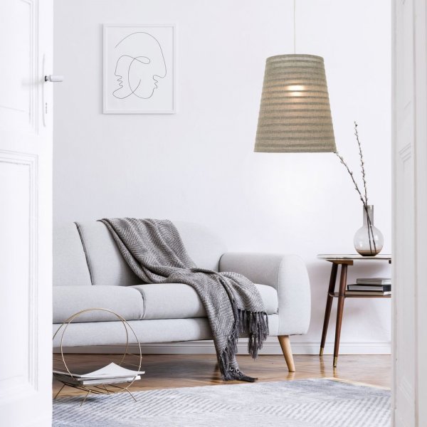 Fussili Deckenleuchte - Grau