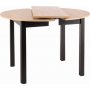 Dante Esstisch 102-142 x 102 cm - Artisan Eiche/Schwarz