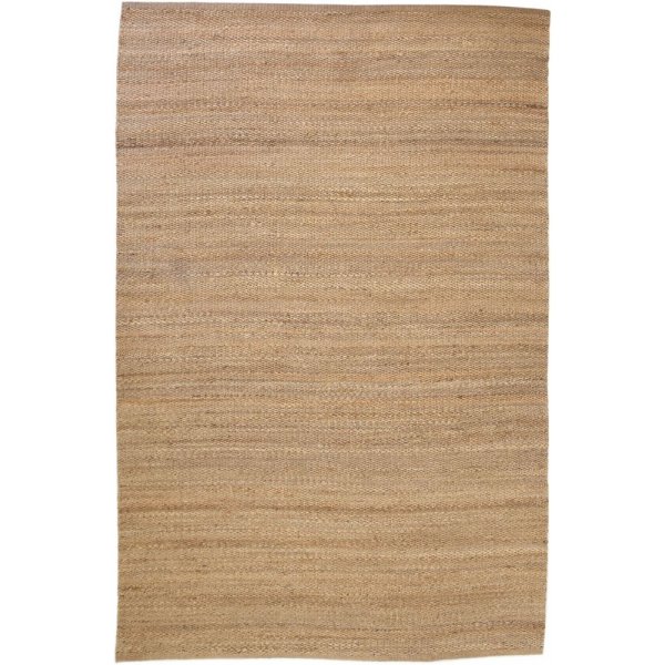 Flickenteppich Jasper - Naturfarbene Jute
