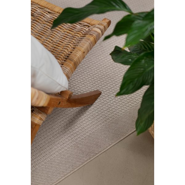 Flachgewebter Miami-Teppich Natur Flachgewebter Miami-Teppich Natur