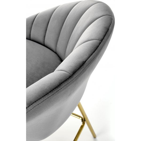 Pelican Barhocker 112 - Grau/Gold Pelican Barhocker 112 - Grau/Gold