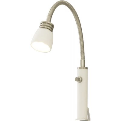 Nachttischlampe Eketorp - Weiß/Stahl