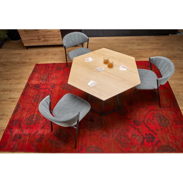 Genevieve Esstisch 110 x 95 cm - Schwarz Genevieve Esstisch 110 x 95 cm - Schwarz