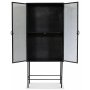 Industry Vitrinenschrank aus Metall - Metall / Glas