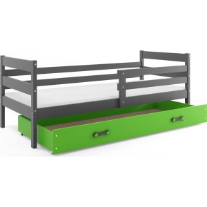 Eryk Juniorbett mit Aufbewahrungsbox - Jede Farbe und Größe Eryk Juniorbett mit Aufbewahrungsbox - Jede Farbe und Größe