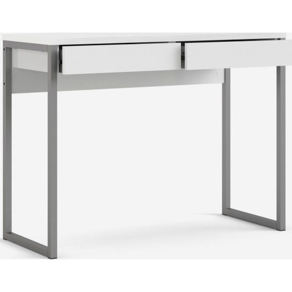 Function Plus Schreibtisch 101,6 x 40 x 76,5 cm - Wei