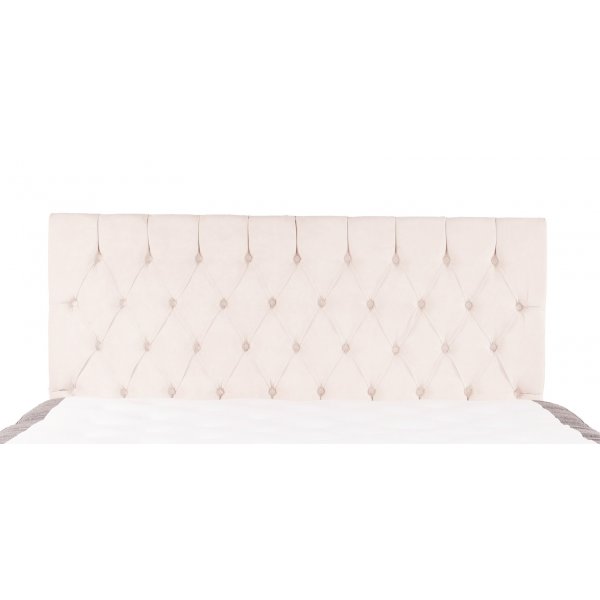 Sam Kopfteil 180 cm (wandhngend) - Beige (Samt)