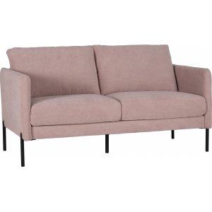 Kingsley 2,5-Sitzer-Sofa aus rosa Samt