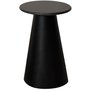 Lance Leuchttisch H58,5 cm - Marmor (Schwarz) / Blech