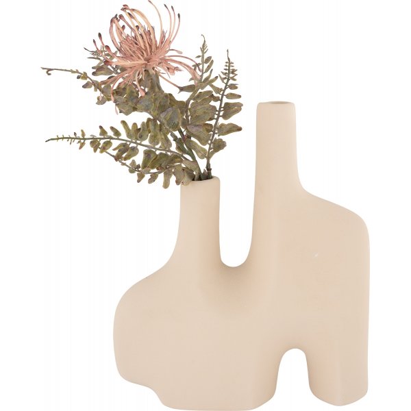 Florero Vase doppelt - Sandbeige Florero Vase doppelt - Sandbeige