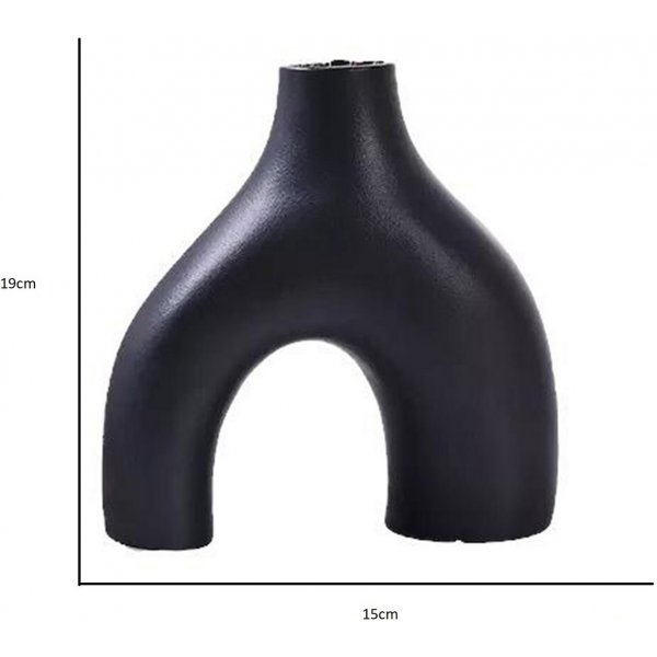 Formo Vase - Schwarz Formo Vase - Schwarz