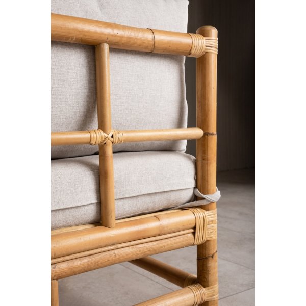 Eckmodul aus Rohrgeflecht - Natur Eckmodul aus Rohrgeflecht - Natur