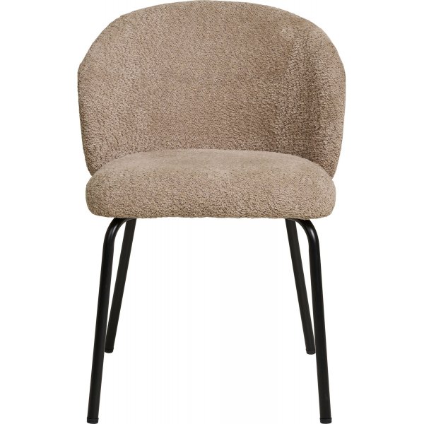 Safira Esszimmerstuhl - Beige Bouclé Safira Esszimmerstuhl - Beige Bouclé