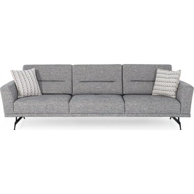 Schiefer 4-Sitzer-Sofa - Grau