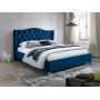 Duncan Bett 160x200 cm - blau (Samt)