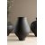 Rellis Vase 14 x 24 cm - Schwarz