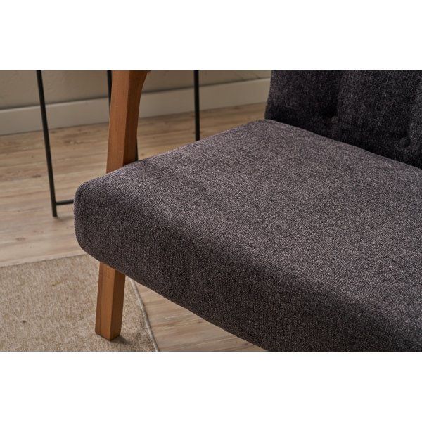 Kemer 2-Sitzer-Sofa - Anthrazit Kemer 2-Sitzer-Sofa - Anthrazit