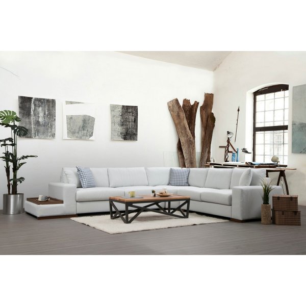 Ecksofa Lombardo - Beige Ecksofa Lombardo - Beige