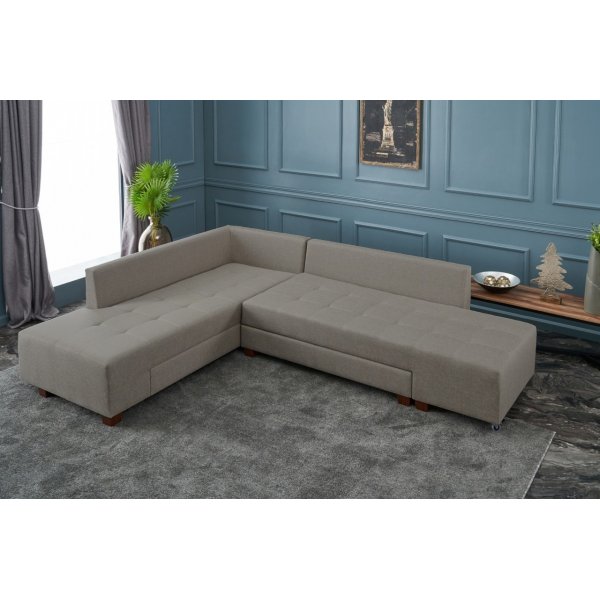 Ecksofa Manama - Creme