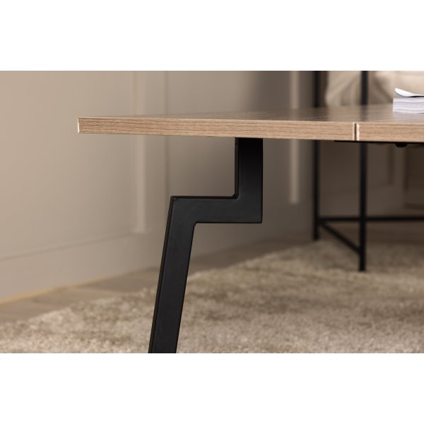 Bethan Couchtisch 120 x 70 cm - Nussbaum