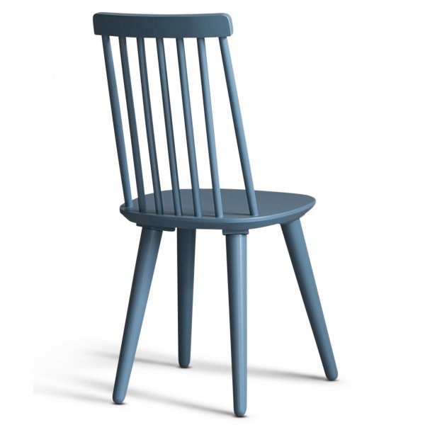 Blauer Steckstuhl (blau RAL5007) + M�belreinigung