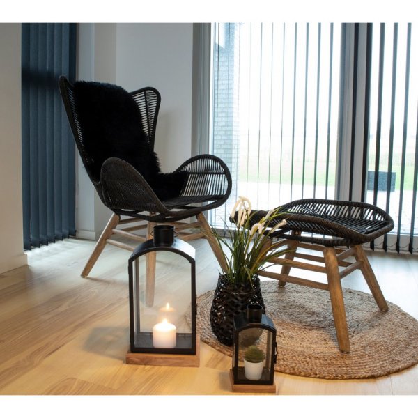 Bombay-Teppich - Natrliche Jute - 90