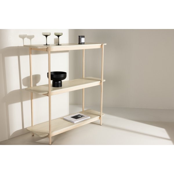 Heim Regal 120 cm - Whitewash