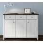 Salvador Sideboard - wei/schwarz