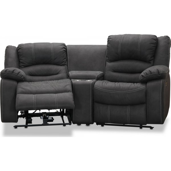 Kensington Manual 2-Sitzer-Sofa - Grau