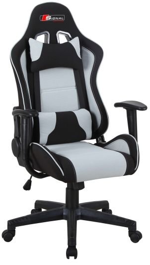 Tyson Bro- und Gaming-Stuhl | Schwarzgrau