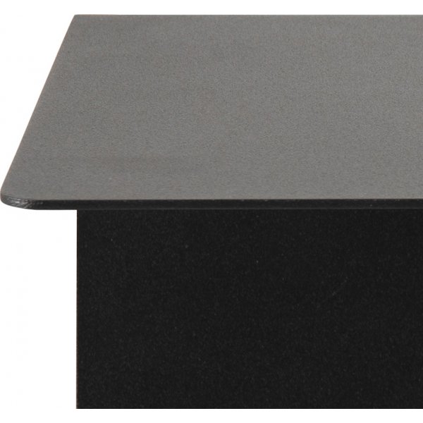 Joliet schwarzes Wandregal / Nachttisch 35x14x20 cm