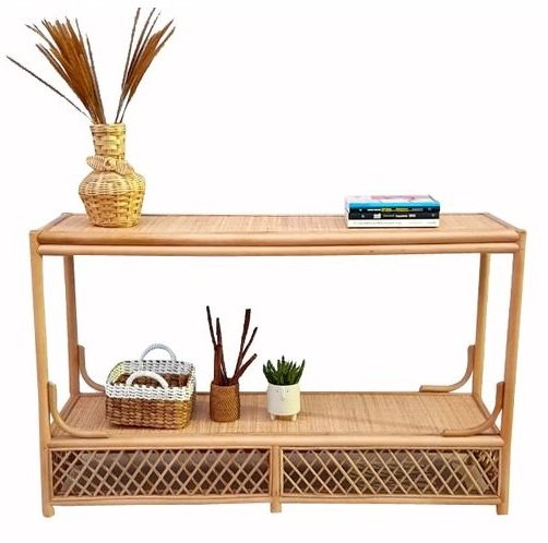 Stockholm Konsolentisch natrliches Rattan