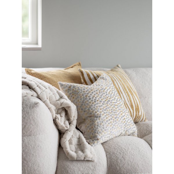 Pongo-Kissenbezug 45 x 45 cm - Warmes Gelb