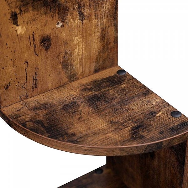 Damaskus-B�cherregal - Braun