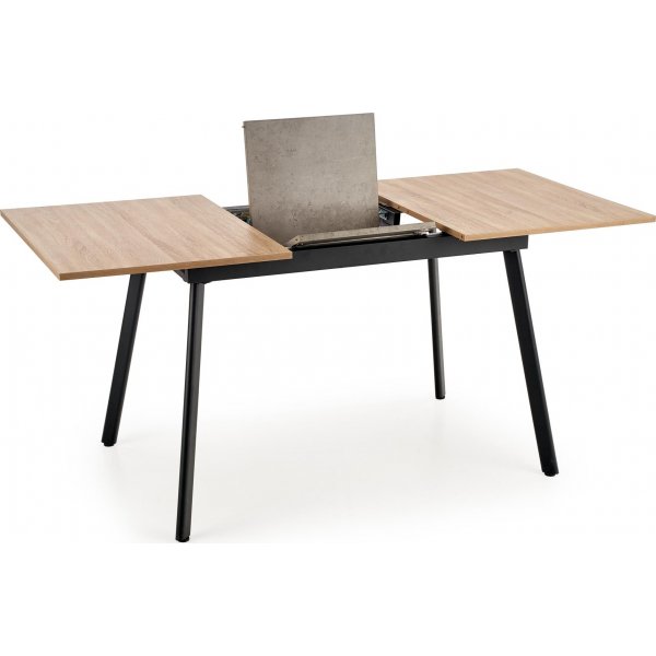 Brom Esstisch 120-160 x 80 cm - Eiche/grau Brom Esstisch 120-160 x 80 cm - Eiche/grau