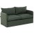 Saga 2-Sitzer-Schlafsofa XL - Grn