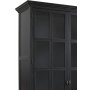 Paris Vitrinenschrank - Schwarz