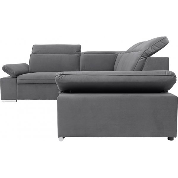 Darby Ecksofa links - Grau