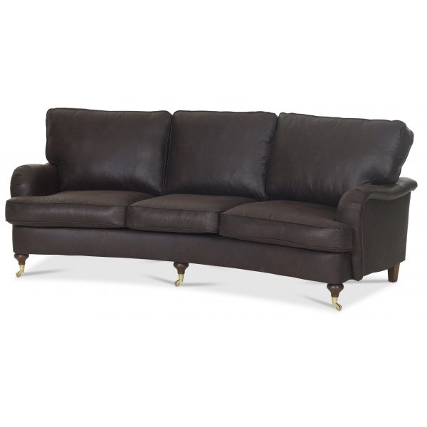 Howard Watford Deluxe 4-sitziges geschwungenes Sofa - Old Vintage Howard Watford Deluxe 4-sitziges geschwungenes Sofa - Old Vintage