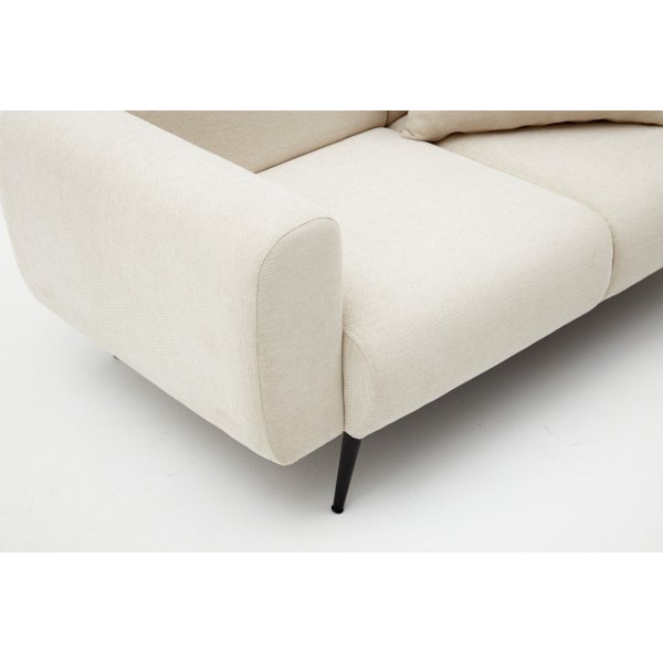 Flanko 2-Sitzer-Sofa Creme