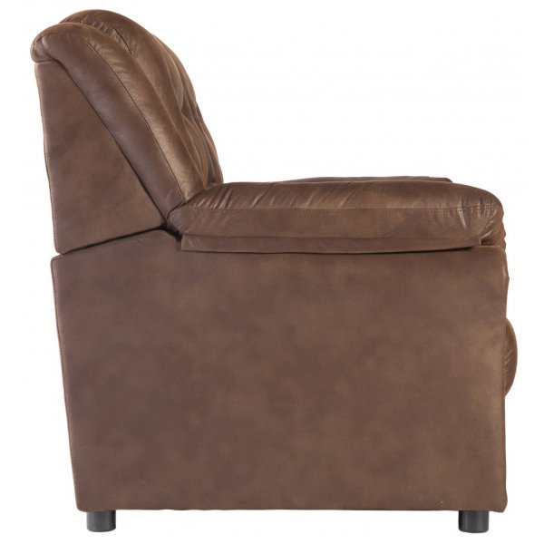 Vera 2-Sitzer-Sofa aus brauner Mikrofaser Vera 2-Sitzer-Sofa aus brauner Mikrofaser