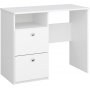 Schreibtisch Memphis 90 x 42,5 cm - Wei