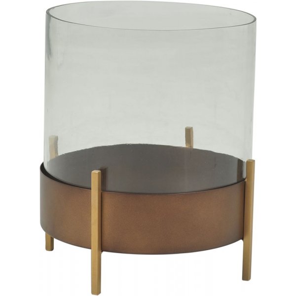 Asher Laterne gro - Antik Messing