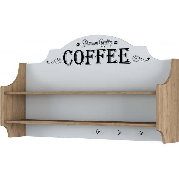 Jericho Regal 137 - Walnuss/Wei