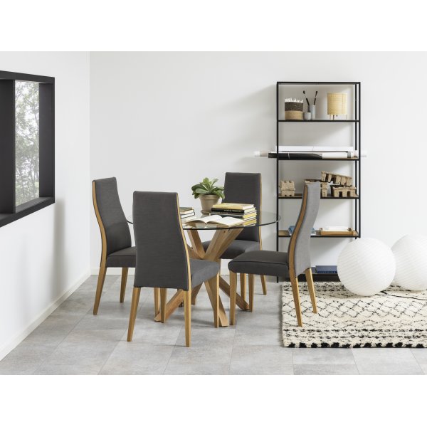 Heaven Esstisch Ø119 cm - Eiche Heaven Esstisch Ø119 cm - Eiche