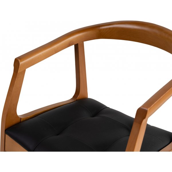 Mira Sessel - Eiche/Schwarz Mira Sessel - Eiche/Schwarz